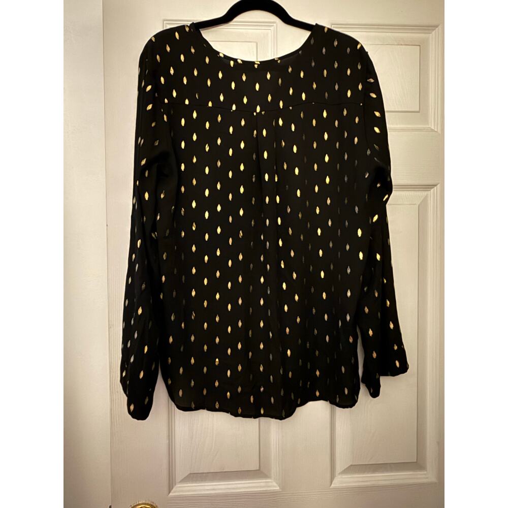 Black Top By Collective Concepts Size XLarge - Picture 2 of 6